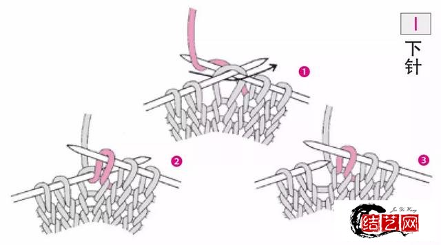 棒针编织符号解读与编织方法-毛线棉鞋棉拖可以运用到的基础针法