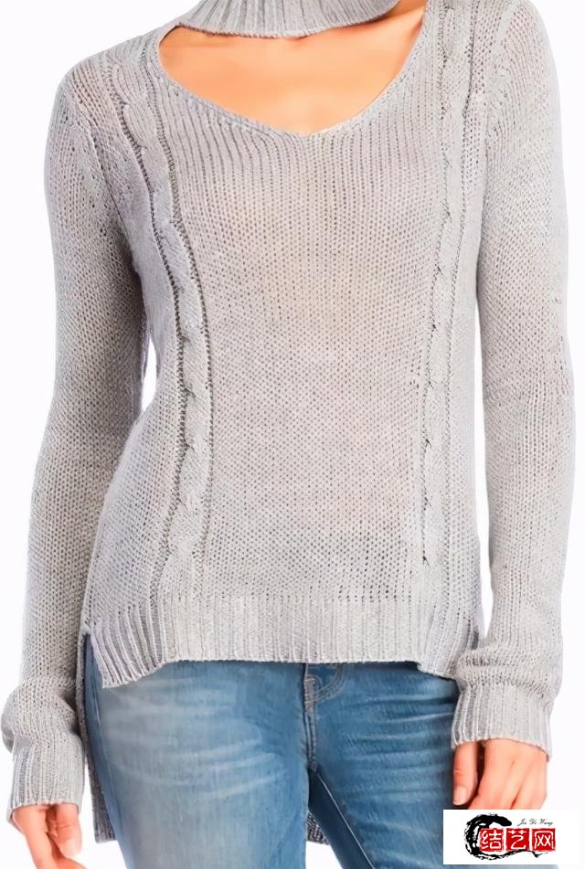 实用又漂亮！分享几十款棒针编织的套头毛衫，你喜欢哪款？
