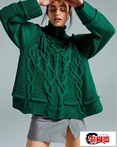 实用又漂亮！分享几十款棒针编织的套头毛衫，你喜欢哪款？
