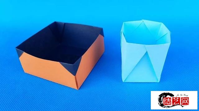 折纸多变盒子，学会这个方法，你可以折出不同高矮胖瘦的纸盒子