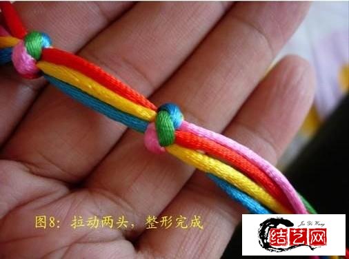 亲手做漂亮的五线蛇结---diy中国结