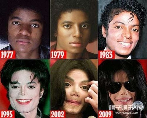 迈克尔杰克逊整容失败,迈克尔杰克逊黑人照片(迈克尔杰克逊没整容前的照片)